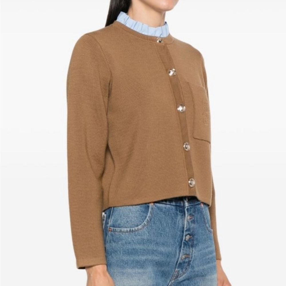 Sandro
Meunier Ruffled Neck Cardigan new flawless - Picture 13 of 13